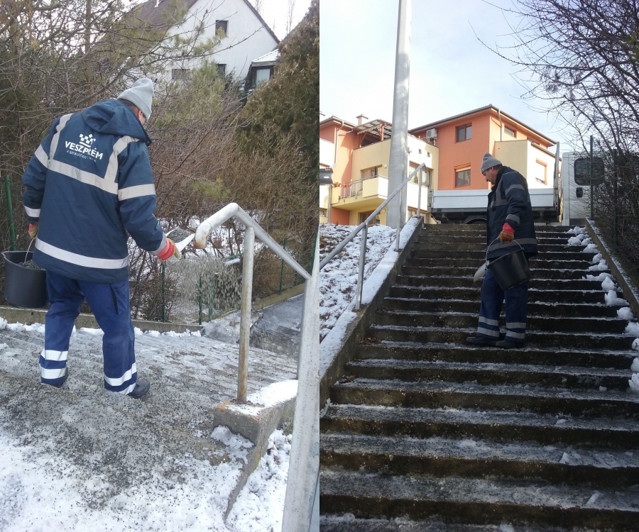 Csúszik, fagy – csak óvatosan!